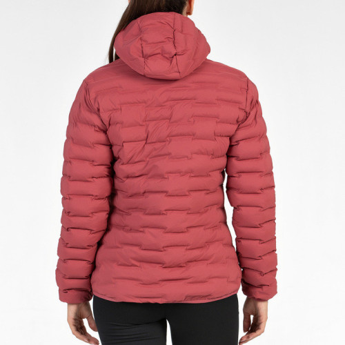 +8000 SANDEI VINO ROSADO ANORACK MUJER VISTA TRASERA,ARISTARUN