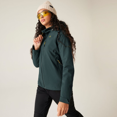 REGATTA TORREK II MUJER CHAQUETA IMERMEABLE MODELO FRENTE, ARIATRUN