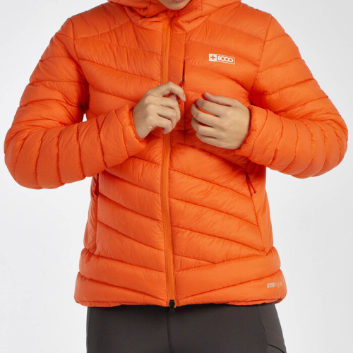 +8000 MIRCELA ANORACK NARANJA MUJER VISTA FRONTAL,ARISTARUN