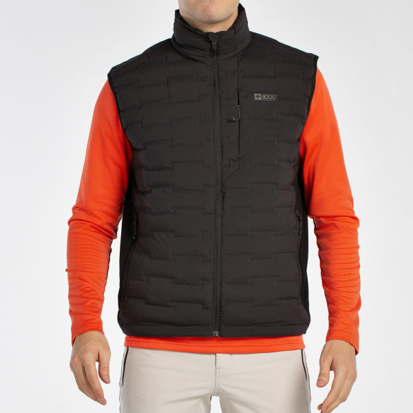 +8000 WITE NEGRO CHALECO ACOLCHADO HOMBRE VISTA COMPLETA,ARISTARUN