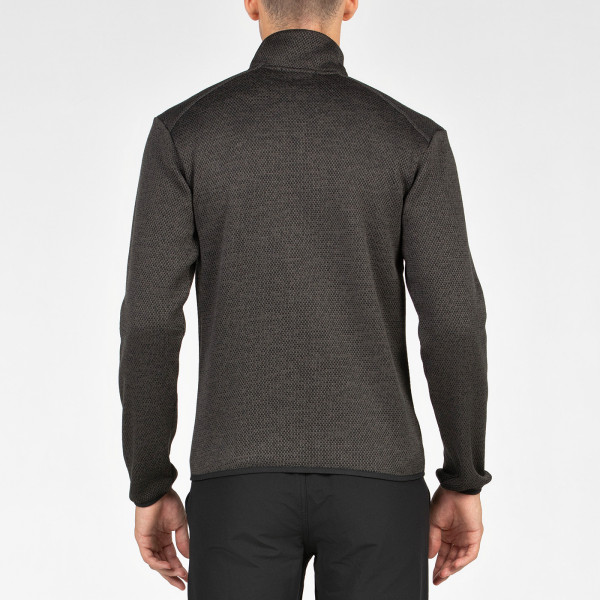 +8000 RAYI NEGRO GRIS FORRO POLAR HOMBRE VISTA TRASERA,ARISTARUN