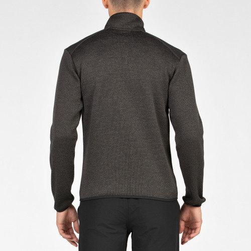 +8000 RAYI NEGRO GRIS FORRO POLAR HOMBRE VISTA TRASERA,ARISTARUN