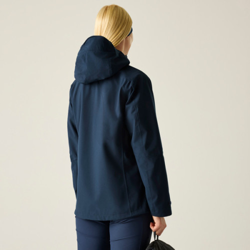 REGATTA BIRCHDALE II CHAQUETA IMPERMEABLE MUJER MODELO DETRAS, ARISTARUN