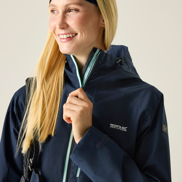 REGATTA BIRCHDALE II CHAQUETA IMPERMEABLE MUJER CREMALLERA CENTRAL MODELO, ARISTARUN