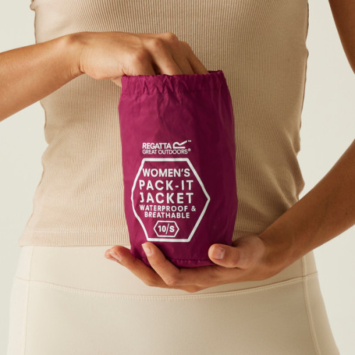 REGATTA PACK-IT III CHAQUETA IMPERMEABLE MUJER PACKABLE, ARISTARUN