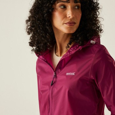 REGATTA PACK-IT III CHAQUETA IMPERMEABLE MUJER MODELO FRENTE, ARISTARUN 2