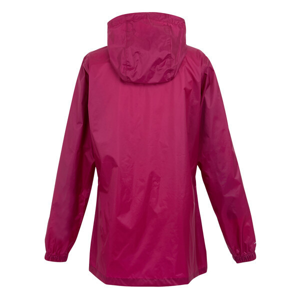 REGATTA PACK-IT III CHAQUETA IMPERMEABLE MUJER ESPALDA, ARISTARUN