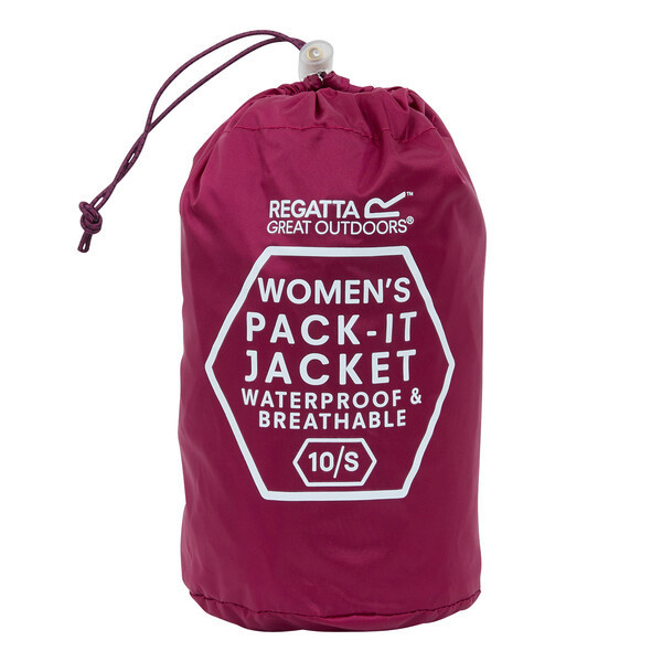 REGATTA PACK-IT III CHAQUETA IMPERMEABLE MUJER GUARDADO, ARISTARUN