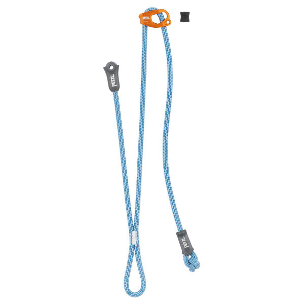 PETZL DUAL CONNECT ADJUST AZUL ELEMENTO DE AMARRE VISTA COMPLETA,ARISTARUN