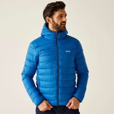 REGATTA MARIZION CHAQUETA ACOLCHADA HOMBRE AZUL MODELO FRENTE, ARISTARUN