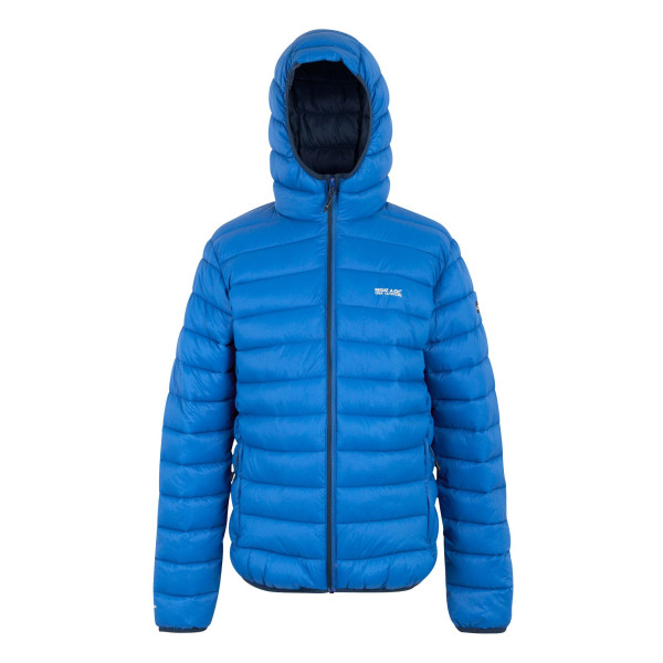 REGATTA MARIZION CHAQUETA ACOLCHADA HOMBRE AZUL FRENTE, ARISTARUN
