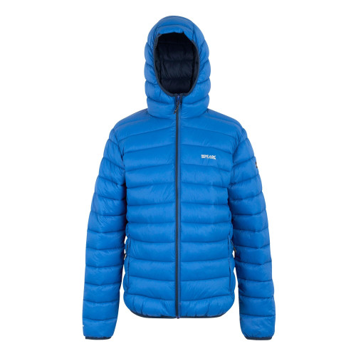 REGATTA MARIZION CHAQUETA ACOLCHADA HOMBRE AZUL FRENTE, ARISTARUN