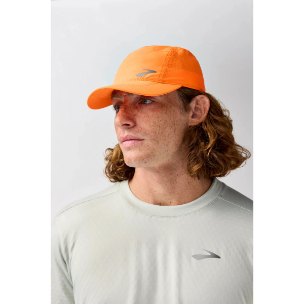 BROOKS JOURNEY HAT NARANJA GORRA RUNNING FRONTAL, ARISTARUN