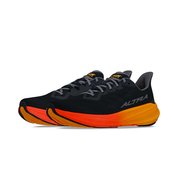 ALTRA EXPERIENCE FLOW 2 NEGRO ROJO ZAPATILLAS RUNNING HOMBRE VISTA PAREJA,ARISTARUN