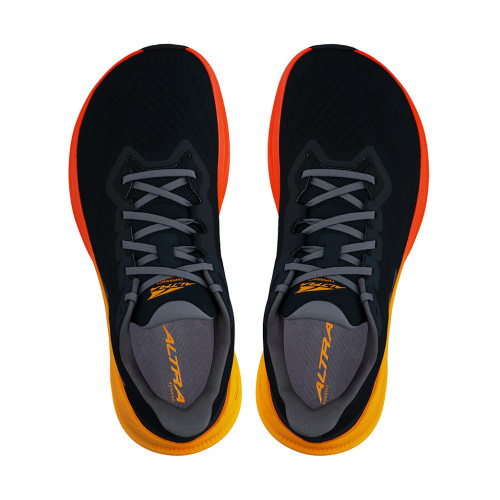 ALTRA EXPERIENCE FLOW 2 NEGRO ROJO ZAPATILLAS RUNNING HOMBRE VISTA SUPERIOR,ARISTARUN