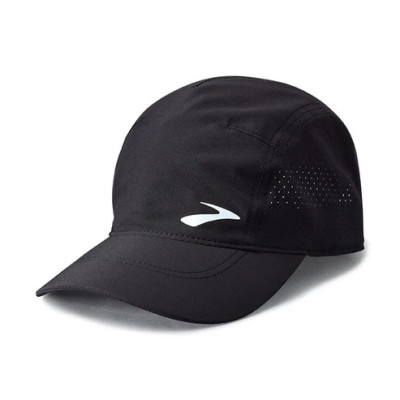 BROOKS JOURNEY HAT NEGRO GORRA RUNNING VISTA FRONTAL,ARISTARUN
