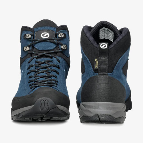 SCARPA MOJITO HIKE AZUL NEGRO BOTA TREKKING HOMBRE VISTA PAR,ARISTARUN