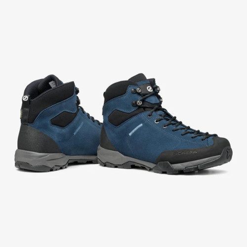 SCARPA MOJITO HIKE AZUL NEGRO BOTA TREKKING HOMBRE VISTA PAREJA,ARISTARUN