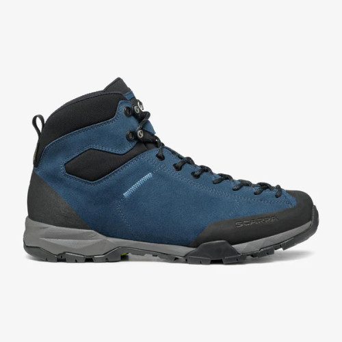 SCARPA MOJITO HIKE AZUL NEGRO BOTA TREKKING HOMBRE VISTA EXTERIOR,ARISTARUN