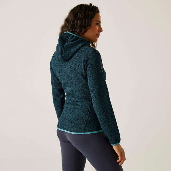 REHATTA NEWHILL AZUL  POLAR MUJER LATERAL MODELO, ARISTARUN