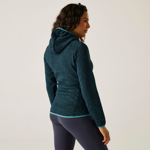REHATTA NEWHILL AZUL  POLAR MUJER LATERAL MODELO, ARISTARUN