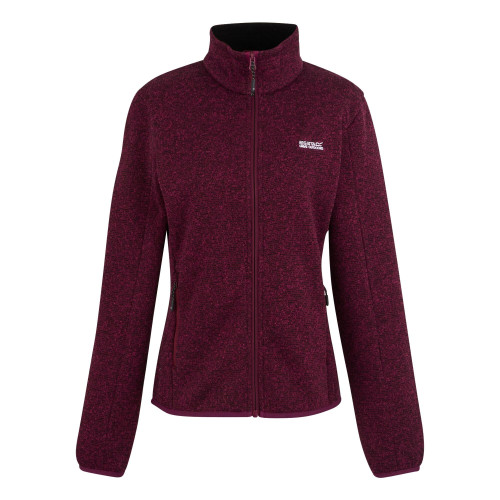 REGATTA NEWHILL ROJO POLAR MUJER FRENTE, ARISTARUN