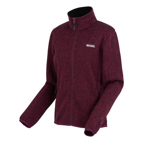 REGATTA NEWHILL ROJO POLAR MUJER LATERAL, ARISTARUN