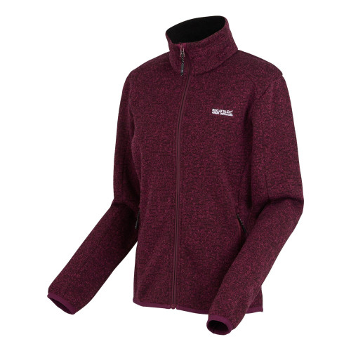 REGATTA NEWHILL ROJO POLAR MUJER LATERAL, ARISTARUN