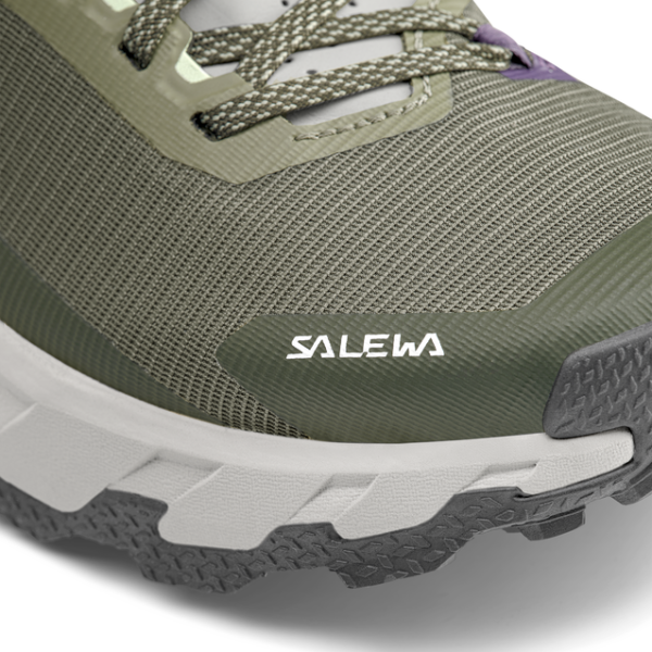 SALEWA PEDROC MID POWERTEX VERDE BOTAS TREKKING MUJER VISTA PUNTERA,ARISTARUN