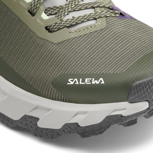 SALEWA PEDROC MID POWERTEX VERDE BOTAS TREKKING MUJER VISTA PUNTERA,ARISTARUN