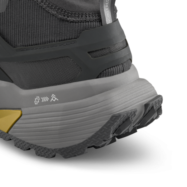SALOMON X ADVENTURE RECON GORE TEX TIERRA ZAPATILLAS TREKKING MUJER VISTA TRASERA,ARISTARUN