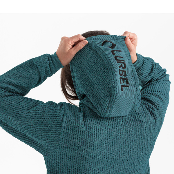 LURBEL WAVE HOODIE VERDE SUDADERA TÉCNICA4, ARISTARUN