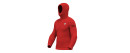PIMIENTO NEGRO RED HOODED SWEATSHIRT UNISEX