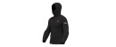 PIMIENTO NEGRO BLACK HOODED SWEATSHIRT UNISEX
