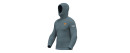 PIMIENTO NEGRO DARK BLUE HOODED SWEATSHIRT UNISEX