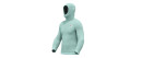 PIMIENTO NEGRO LIGHT BLUE HOODED SWEATSHIRT UNISEX