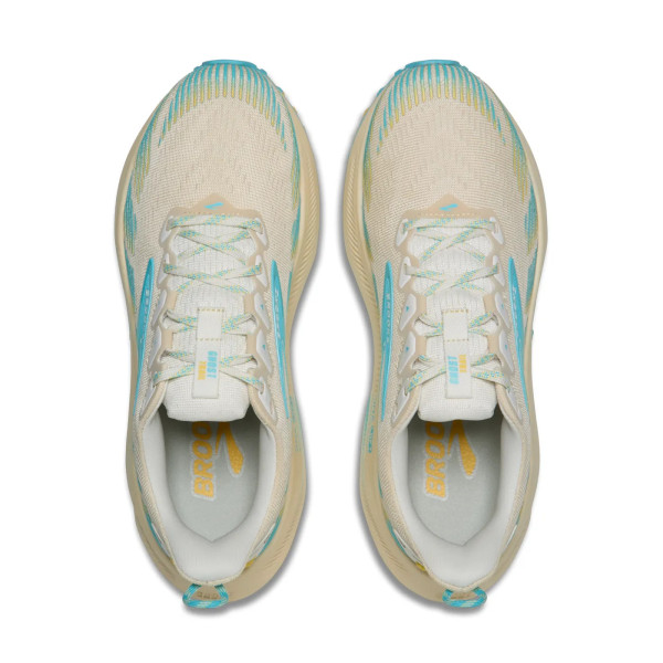 BROOKS GHOST TRAIL BLANCO ROTO AZUL  ZAPATILLAS MIXTAS MUJER VISTA SUPERIOR,ARISTARUN