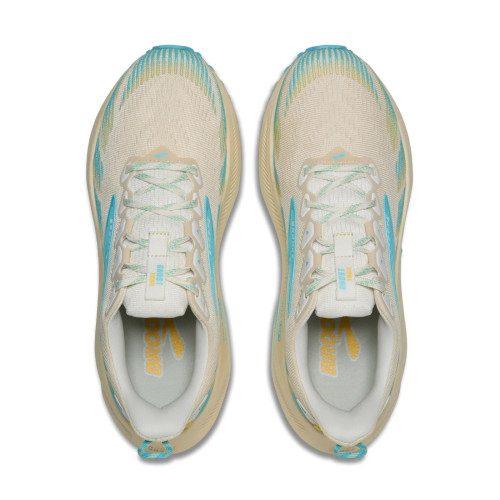 BROOKS GHOST TRAIL BLANCO ROTO AZUL  ZAPATILLAS MIXTAS MUJER VISTA SUPERIOR,ARISTARUN