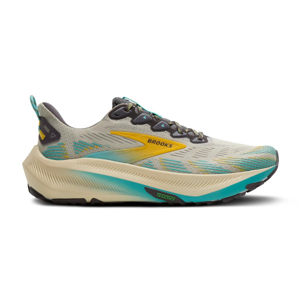 BROOKS GHOST TRAIL BLANCO ROTO AZUL  ZAPATILLAS MIXTAS HOMBRE VISTA EXTERIOR,ARISTARUN