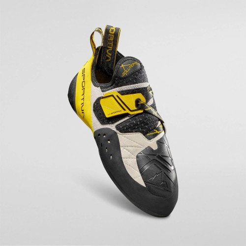 LA SPORTIVA SOLUTION PIE DE GATO WHITE/YELOW2, ARISTARUN