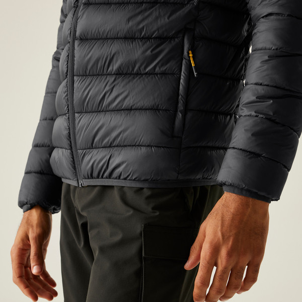 REGATTA MARIZION NEGRO CHAQUETA ACOLCHADA HOMBRE BAJO, ARISTARUN