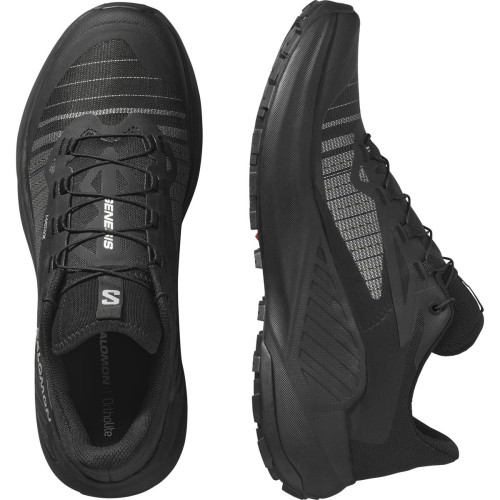 SALOMON GENESIS NEGRO ZAPATILLAS TRAIL HOMBRE VISTA PAREJA,ARISTARUN