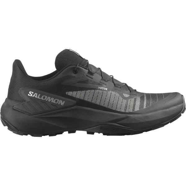 SALOMON GENESIS NEGRO ZAPATILLAS TRAIL HOMBRE VISTA EXTERIOR,ARISTARUN