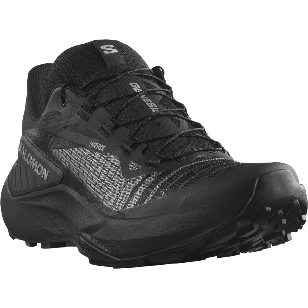 SALOMON GENESIS NEGRO ZAPATILLAS TRAIL HOMBRE VISTA DIAGONAL,ARISTARUN