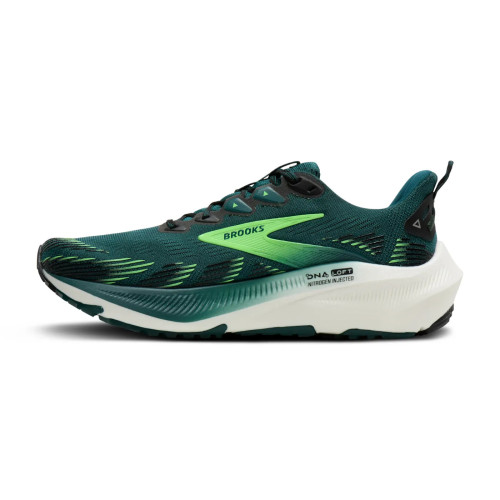 BROOKS GHOST TRAIL VERDE ZAPATILLAS MIXTAS HOMBRE VISTA INTERIOR,ARISTARUN