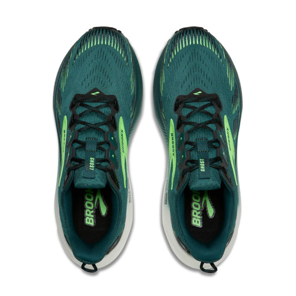 BROOKS GHOST TRAIL VERDE ZAPATILLAS MIXTAS HOMBRE VISTA SUPERIOR,ARISTARUN