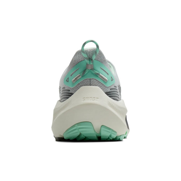 BROOKS GHOST TRAIL GRIS VERDE AZUL ZAPATILLAS MIXTAS MUJER VISTA TRASERA,ARISTARUN