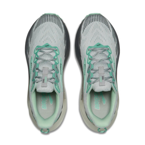 BROOKS GHOST TRAIL GRIS VERDE AZUL ZAPATILLAS MIXTAS MUJER VISTA SUPERIOR,ARISTARUN