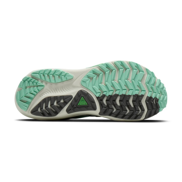 BROOKS GHOST TRAIL GRIS VERDE AZUL ZAPATILLAS MIXTAS MUJER VISTA SUELA,ARISTARUN