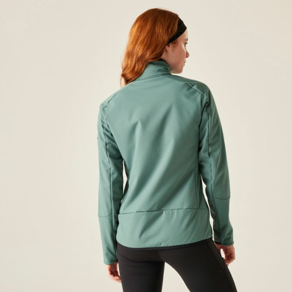 REGATTA MOUTDALE VERDE CHAQUETA SHOFSHELL TREKKING MUJER4, ARISTARUN